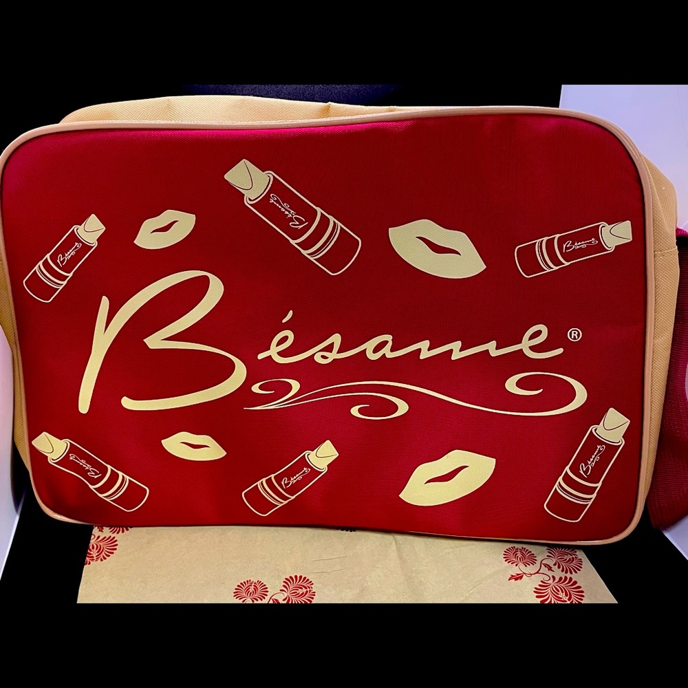 Besame Cosmetics Messenger Bag